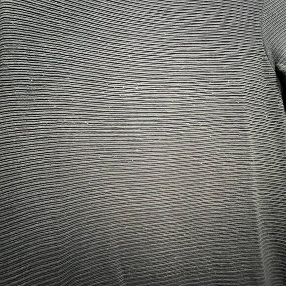 FRENCH CONNECTION RIBBED BLACK DRESS SIZE 4 - Picture 2 of 7